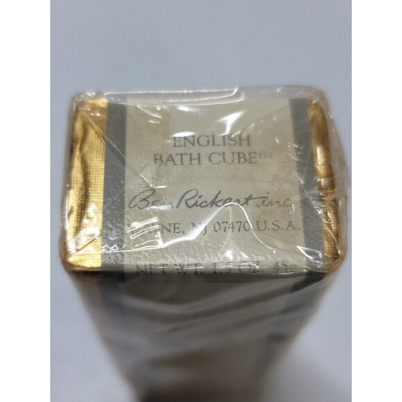 Vintage Calla Lily English Bath by Ben Rickert Inc Cubes Original SET OF 3 - Picture 5 of 9